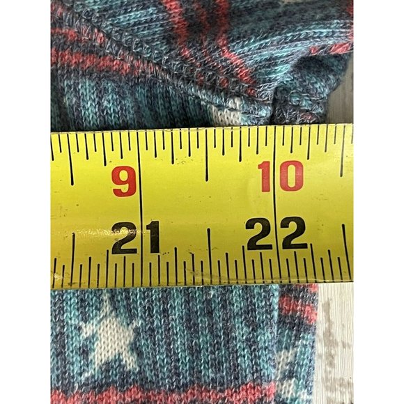 Lularoe Jane Captain America Red Blue Stars Americana Dreams Size L Large - Picture 5 of 6